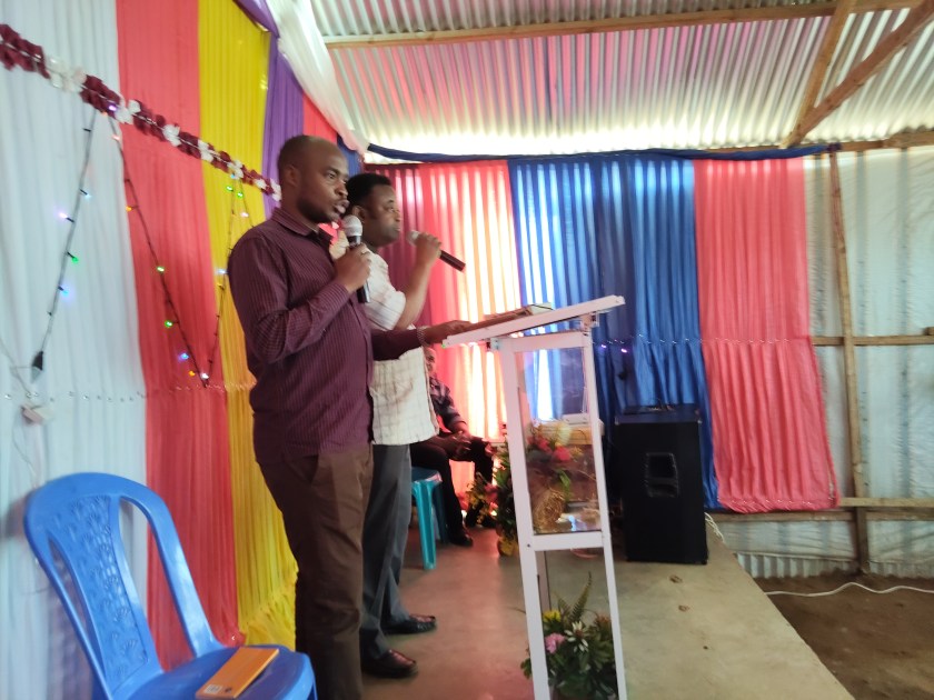 Preaching at Awakening Impact Ministries, Igwambiti