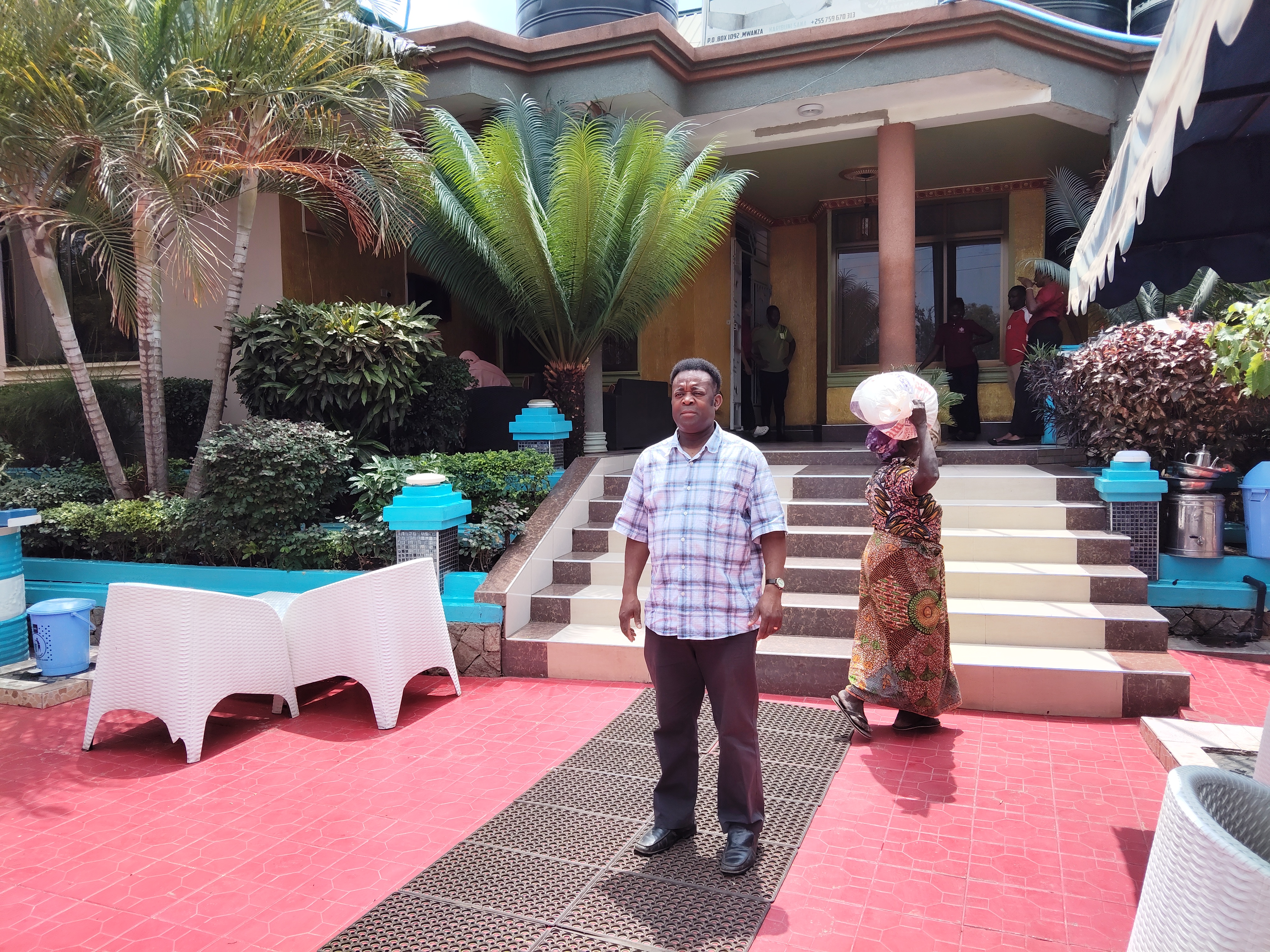 At the Nazareth Hotel