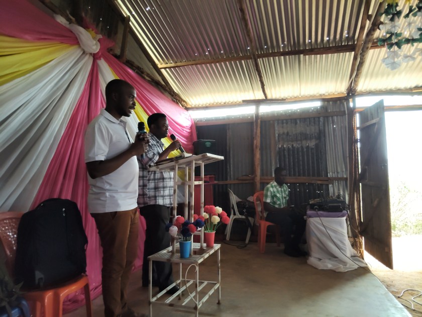 Preaching at the Light of Salvation Church, Shibula