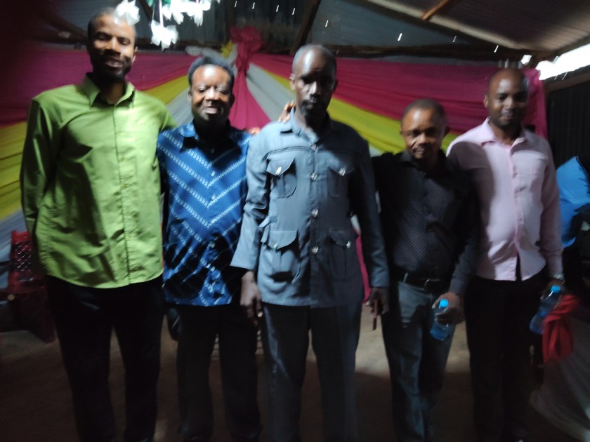 With the Pastor Lamech and Pastor John