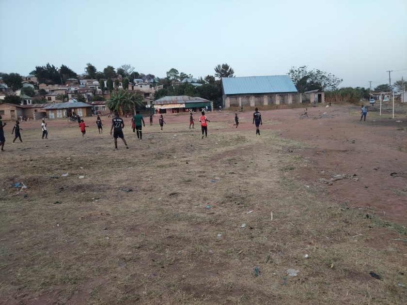 Football at Chamwenda Kaburi Moja