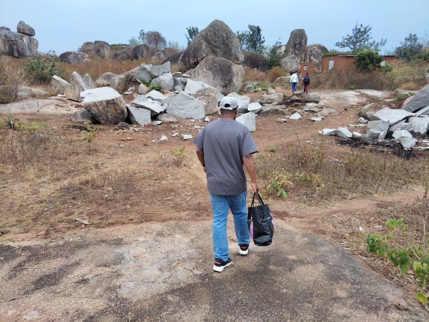 On the way to Football Game