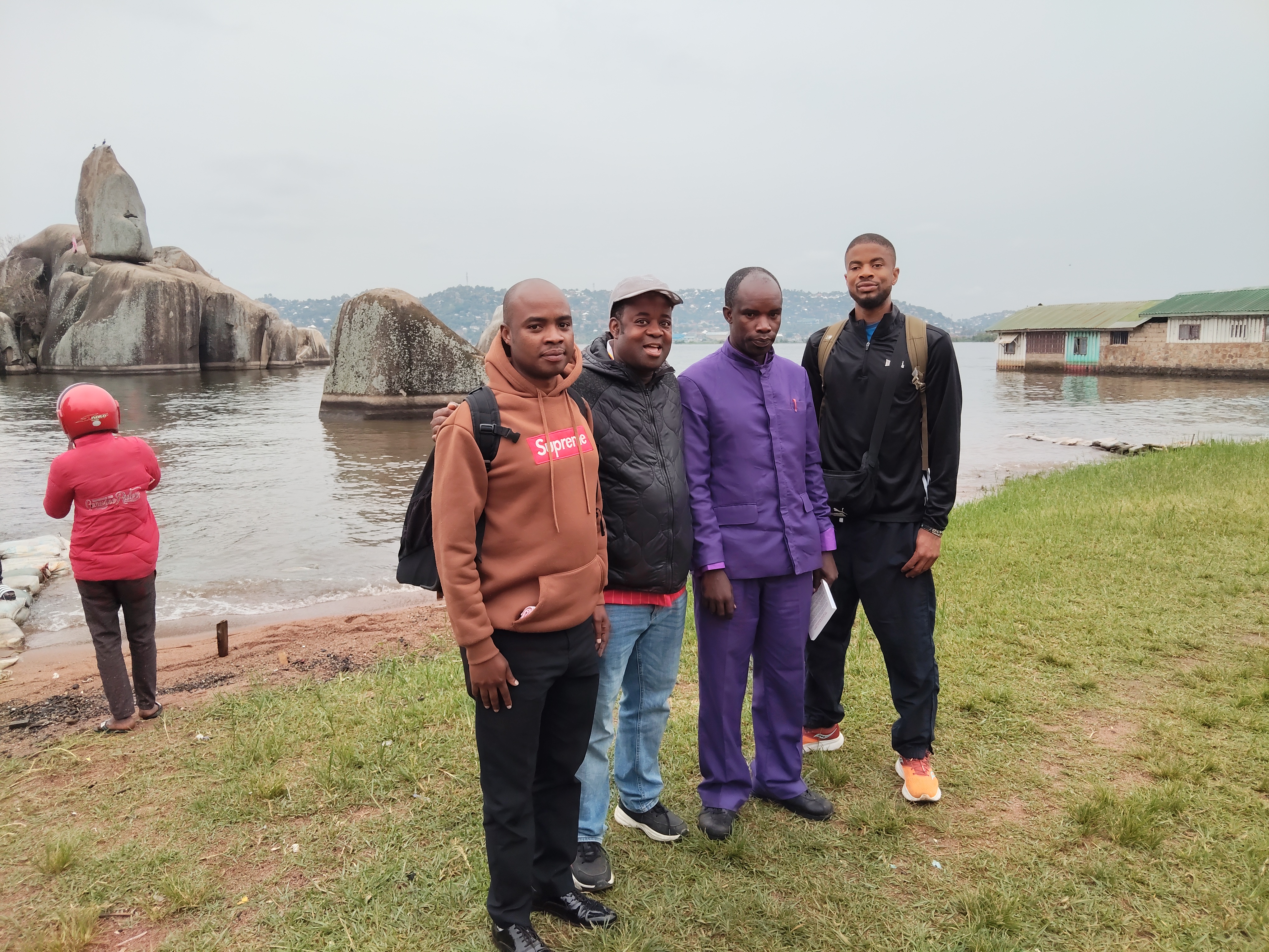 By Lake Victoria with the Pastors