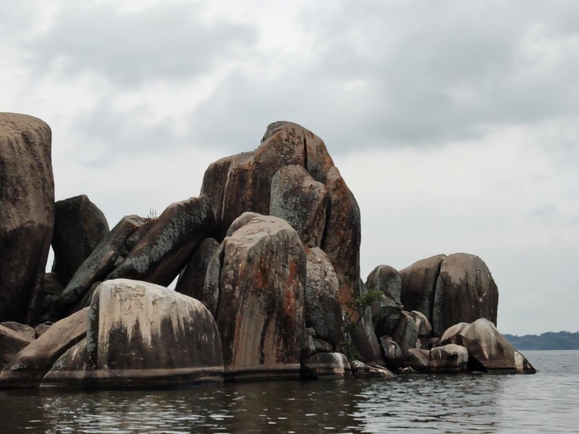 Stones in Lake Victoria